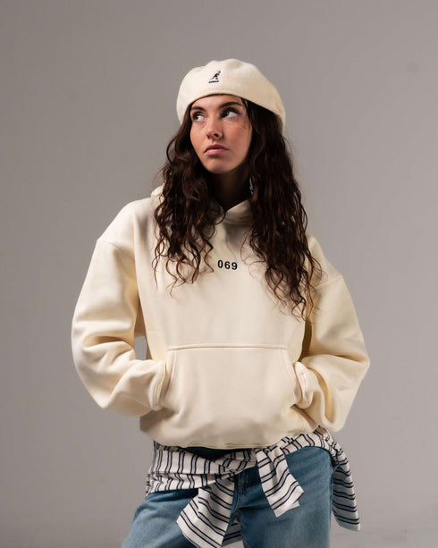 069 Basic Hoodie - Beige