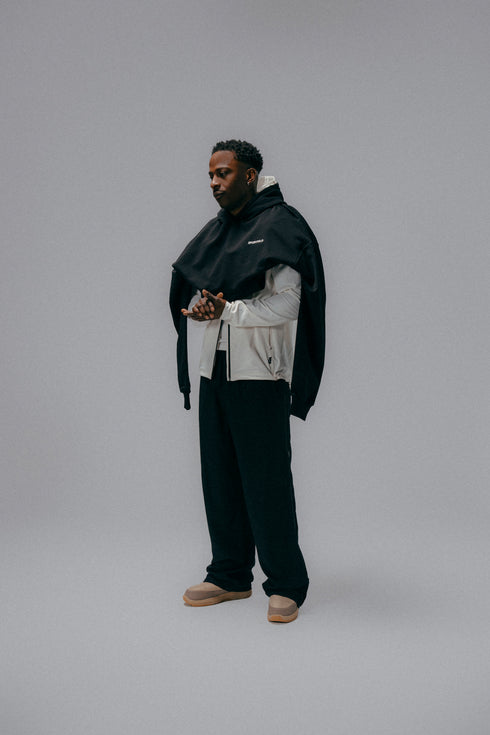 Sportfeld Boxed Hoodie - Moonless Black