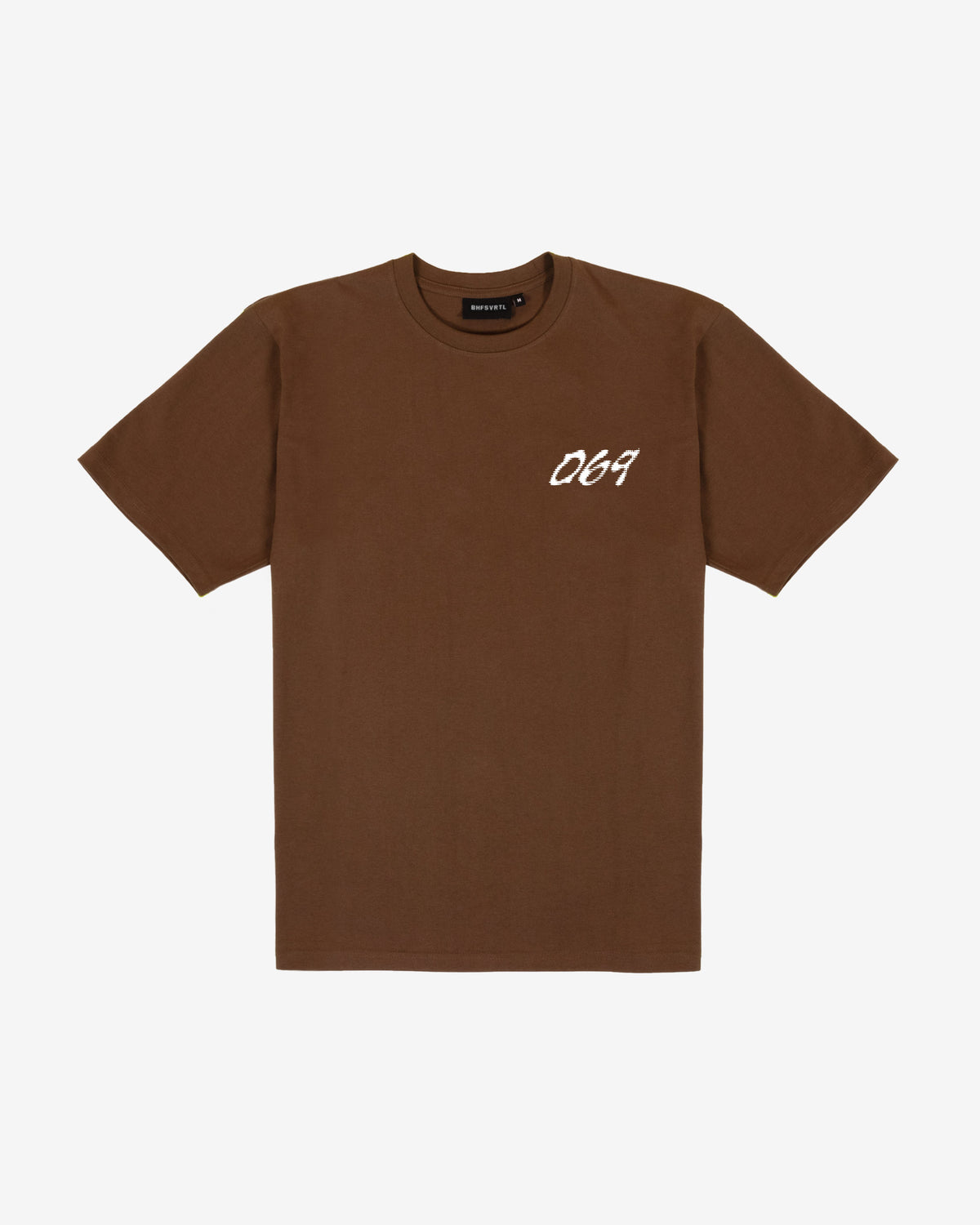 069 Distorted T-Shirt - Brown