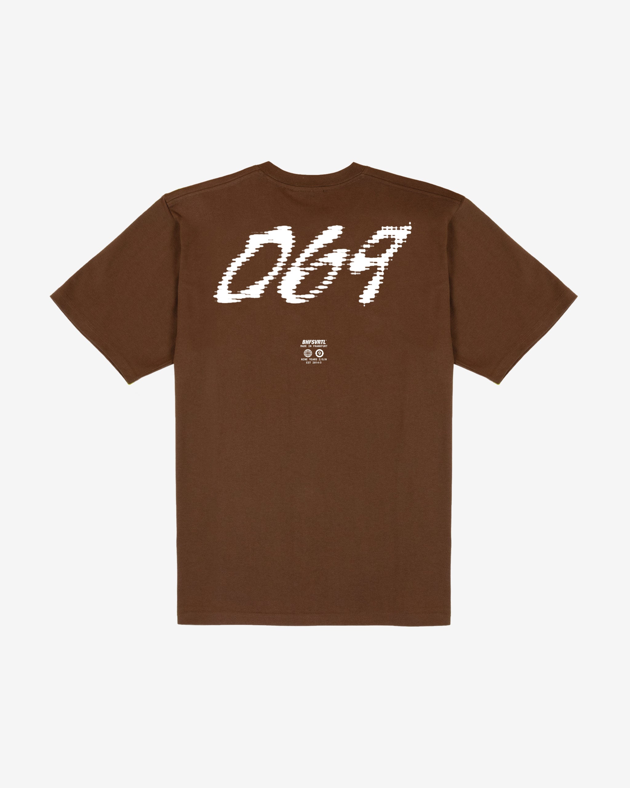 069 Distorted T-Shirt - Brown