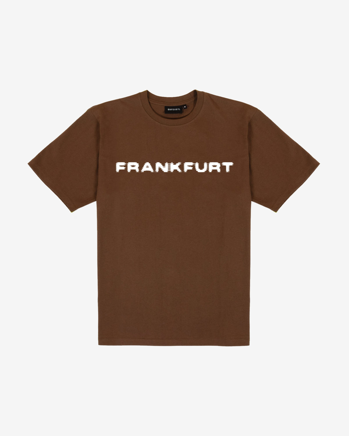 069 Frankfurt Block T-Shirt - Brown