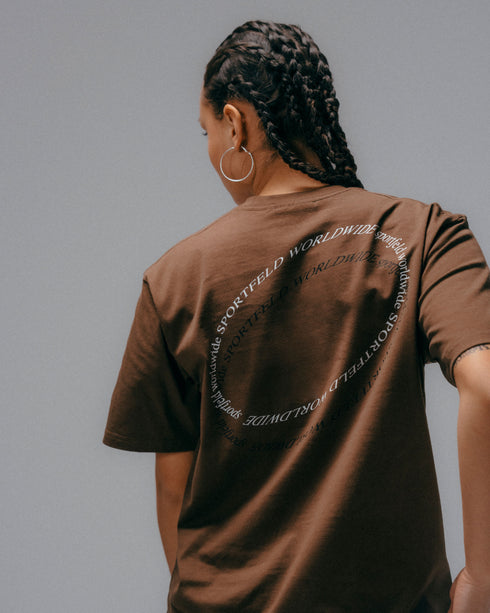 Sportfeld Circle Shirt - Brown