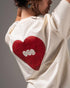 069 Heart T-Shirt - Sugar Beige