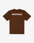 Sportfeld Basic T-Shirt - Brown