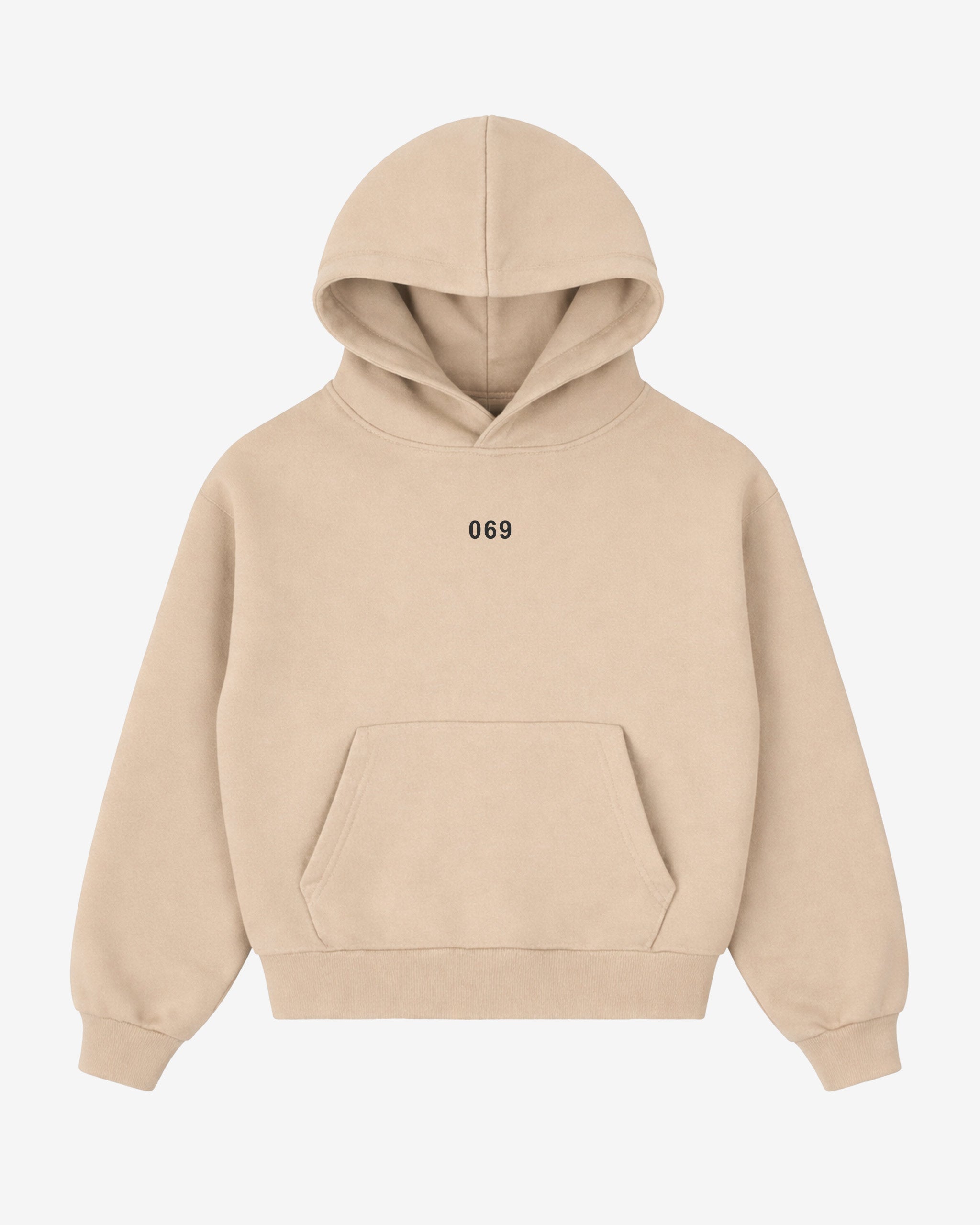 069 Basic Hoodie - Beige
