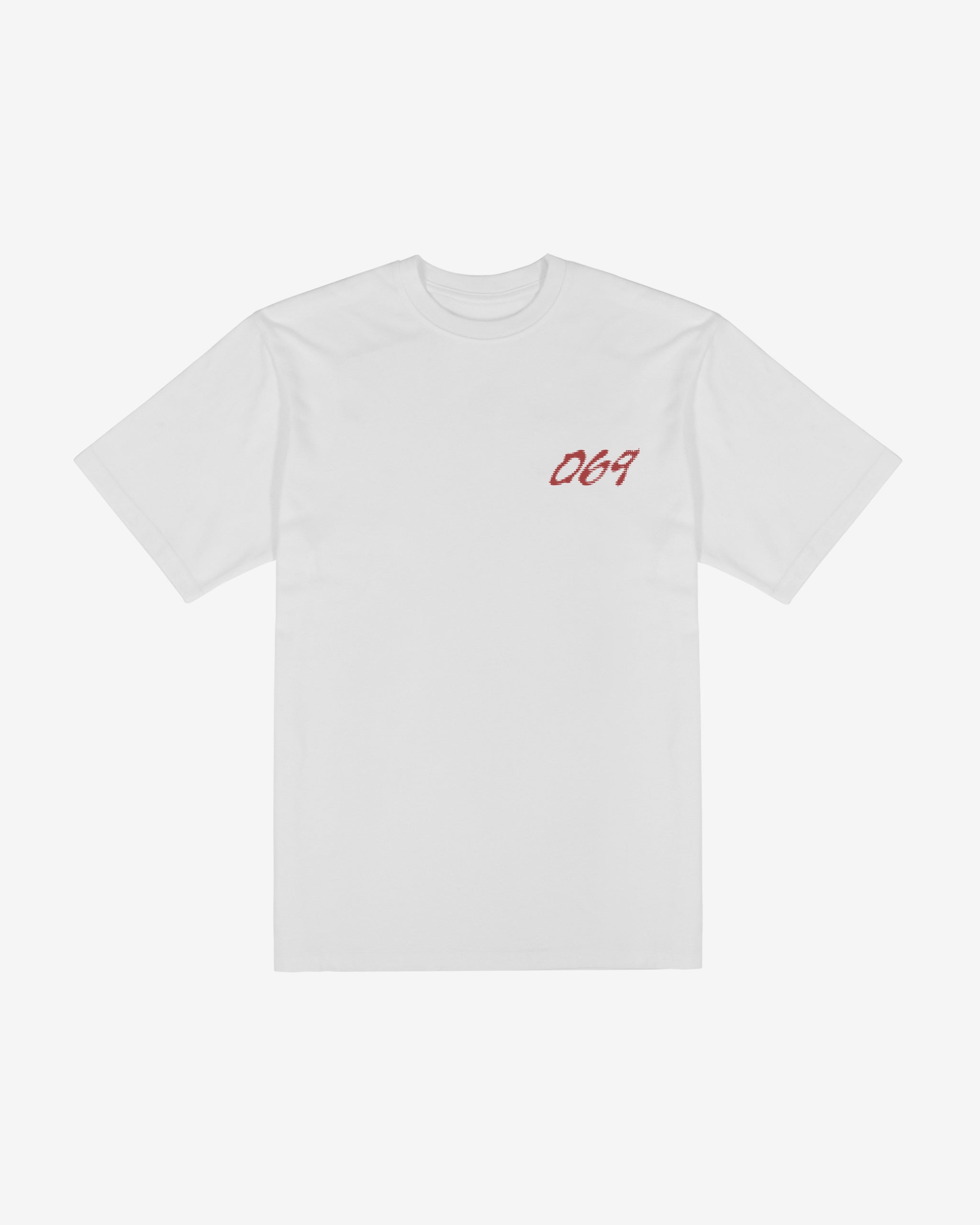 069 Distorted T-Shirt - Snow White